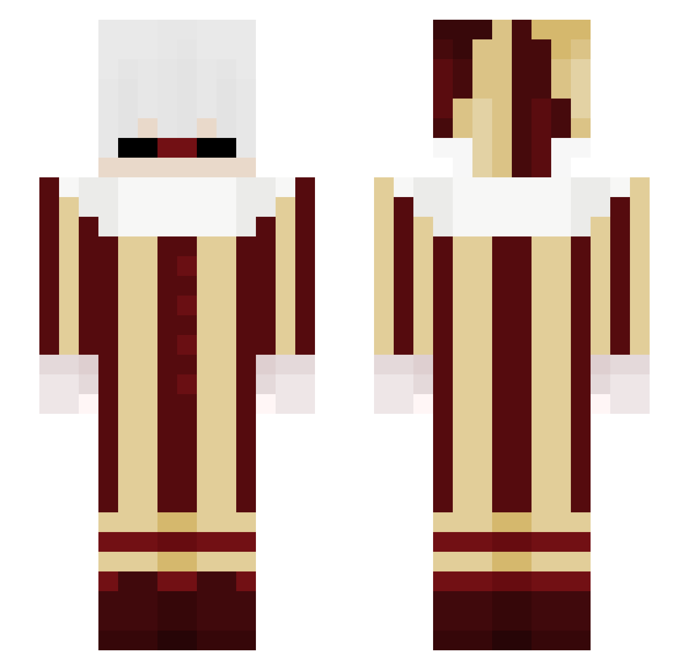 iRiio_ Minecraft skin, front and back view