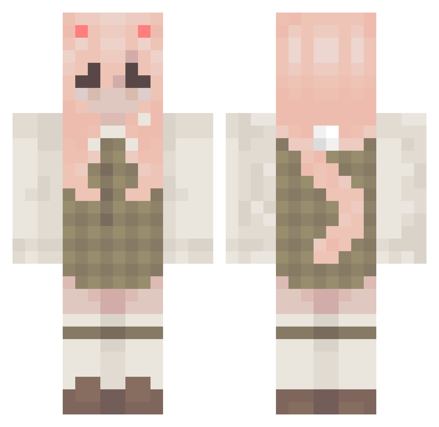solurian - cat girl Minecraft skin