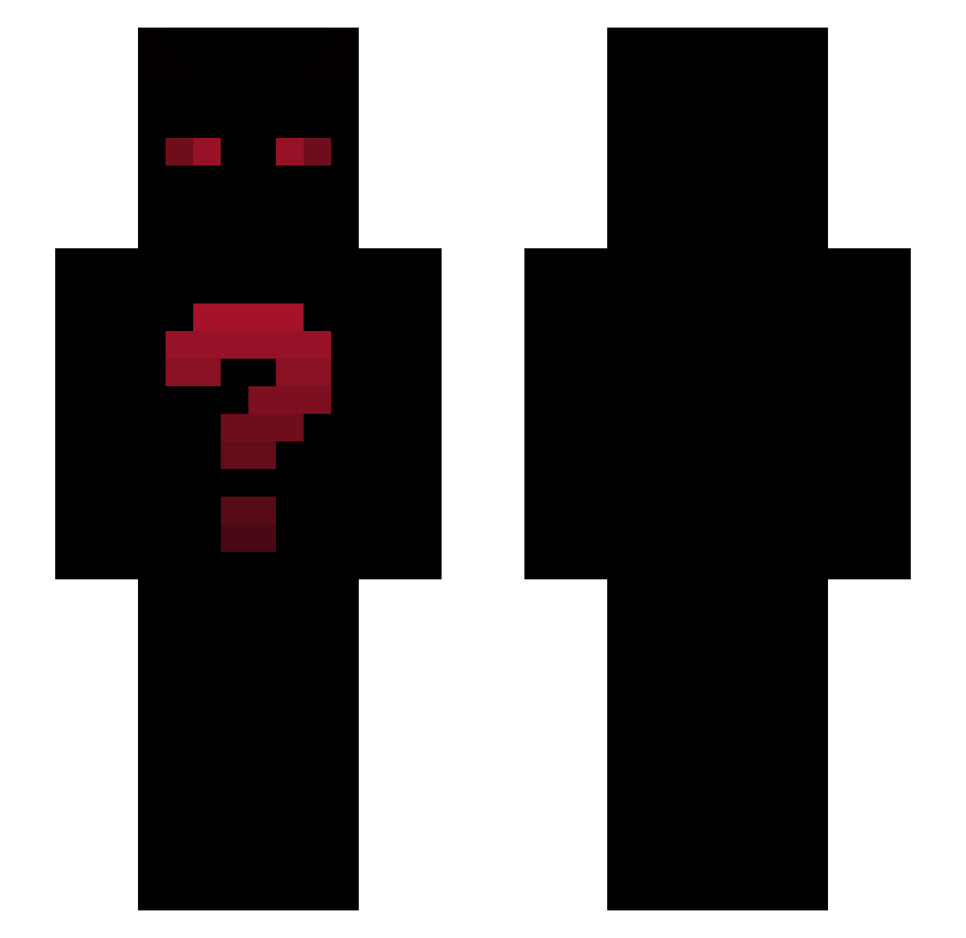 mqmez Minecraft skin, front and back view