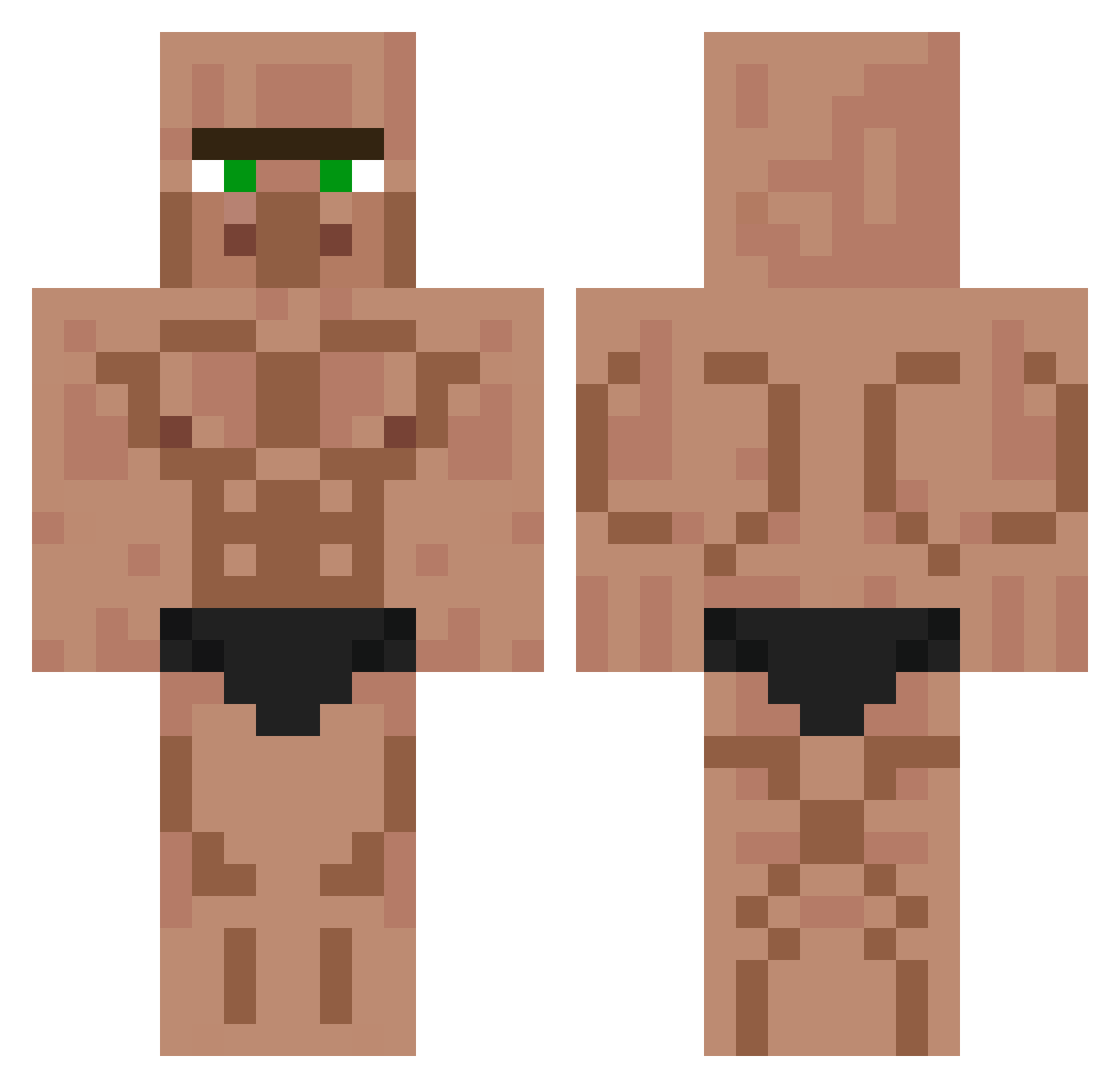 sd_qad Minecraft skin, front and back view