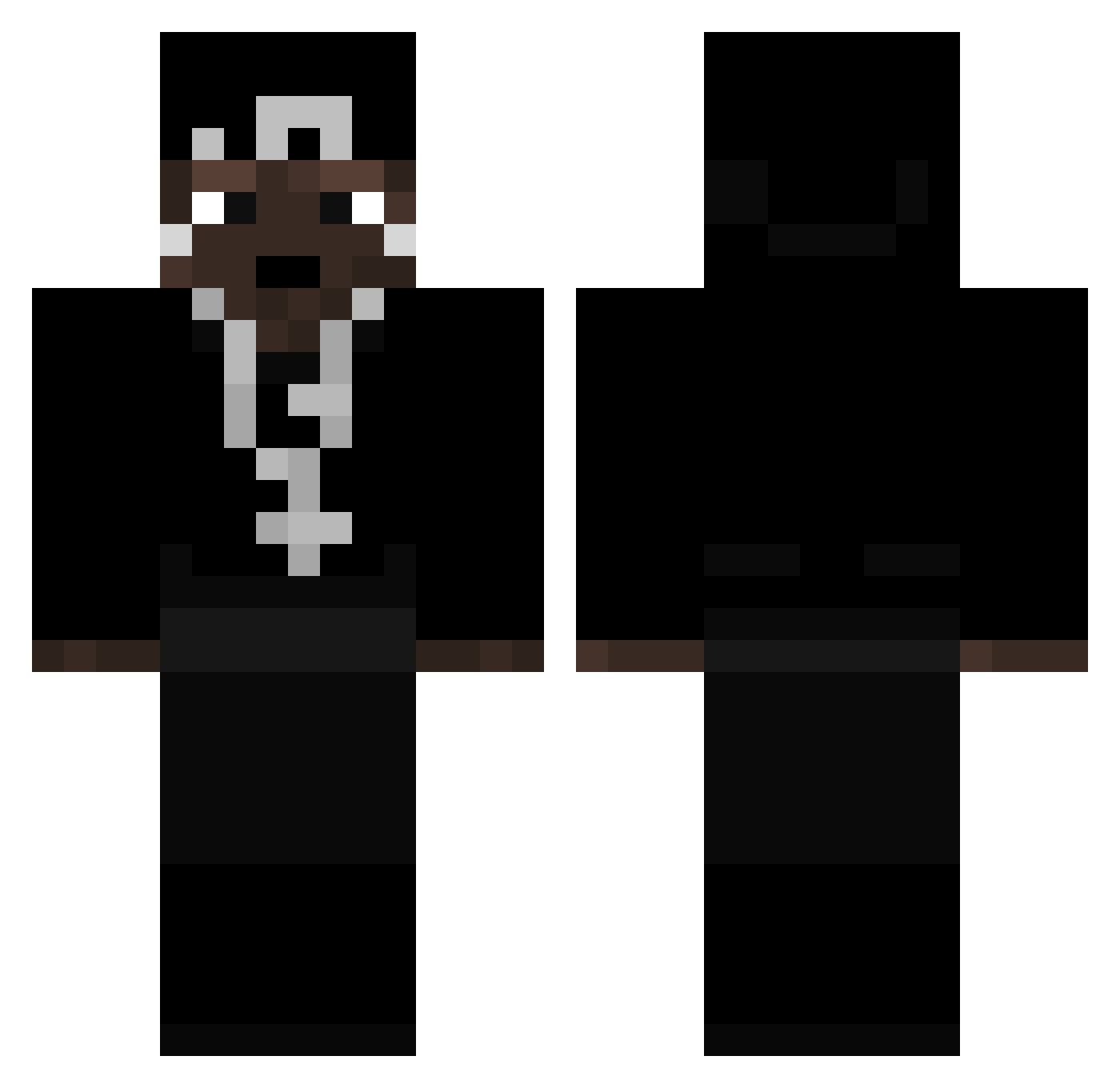 emi04102013 Minecraft skin, front and back view