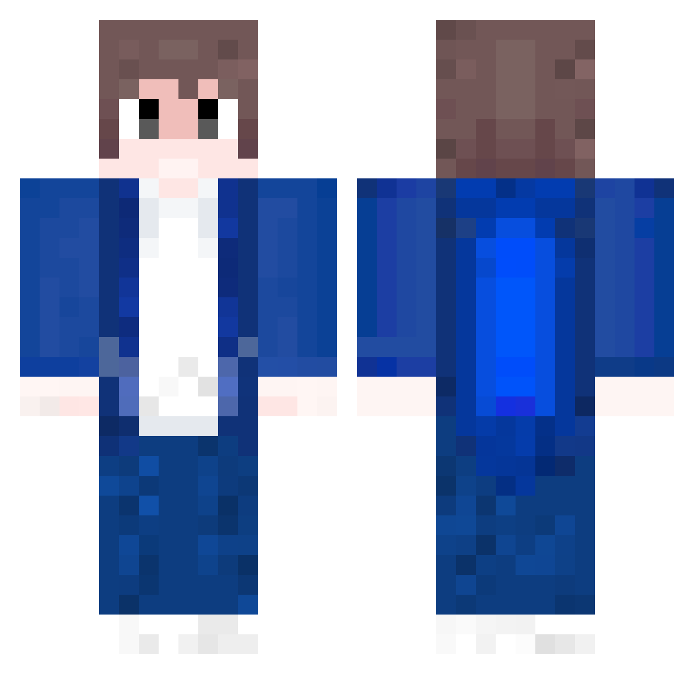 Tim_Order Minecraft skin, front and back view