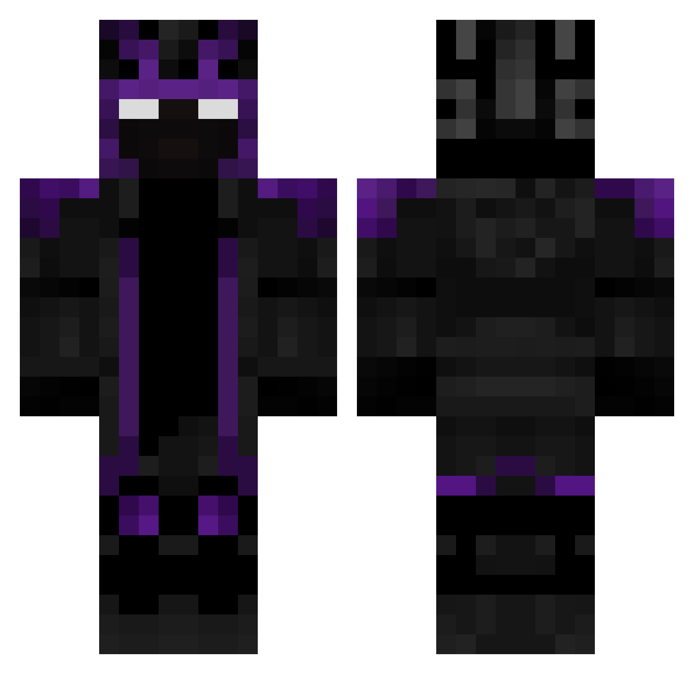 topxdz Minecraft skin, front and back view