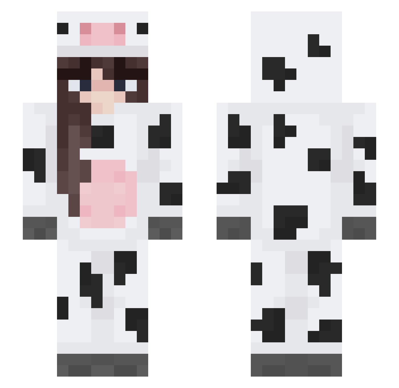 retrobeanzz Minecraft skin, front and back view