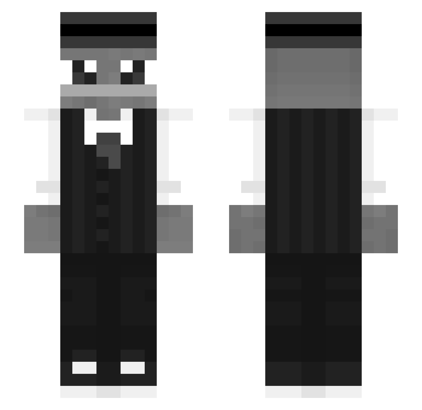sedat1029 Minecraft skin, front and back view