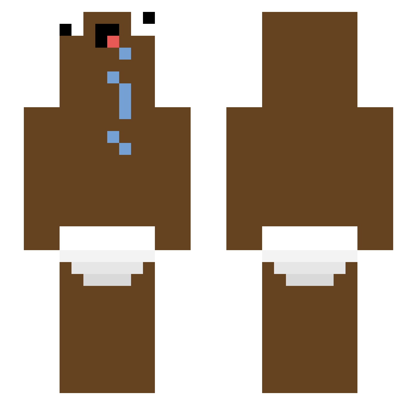 Coolboyoy30 Minecraft skin, front and back view