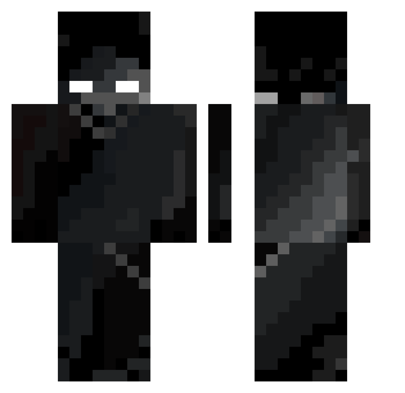 d_anx Minecraft skin, front and back view