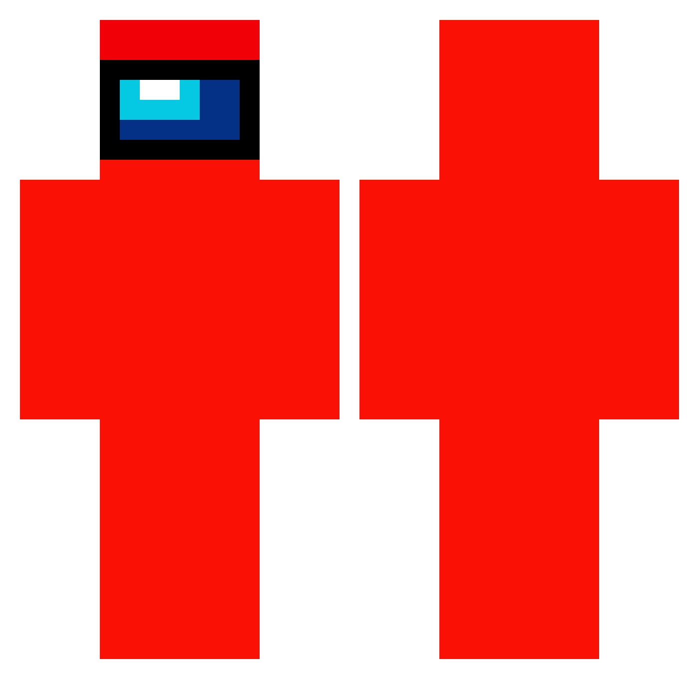 PP_McGee Minecraft skin, front and back view