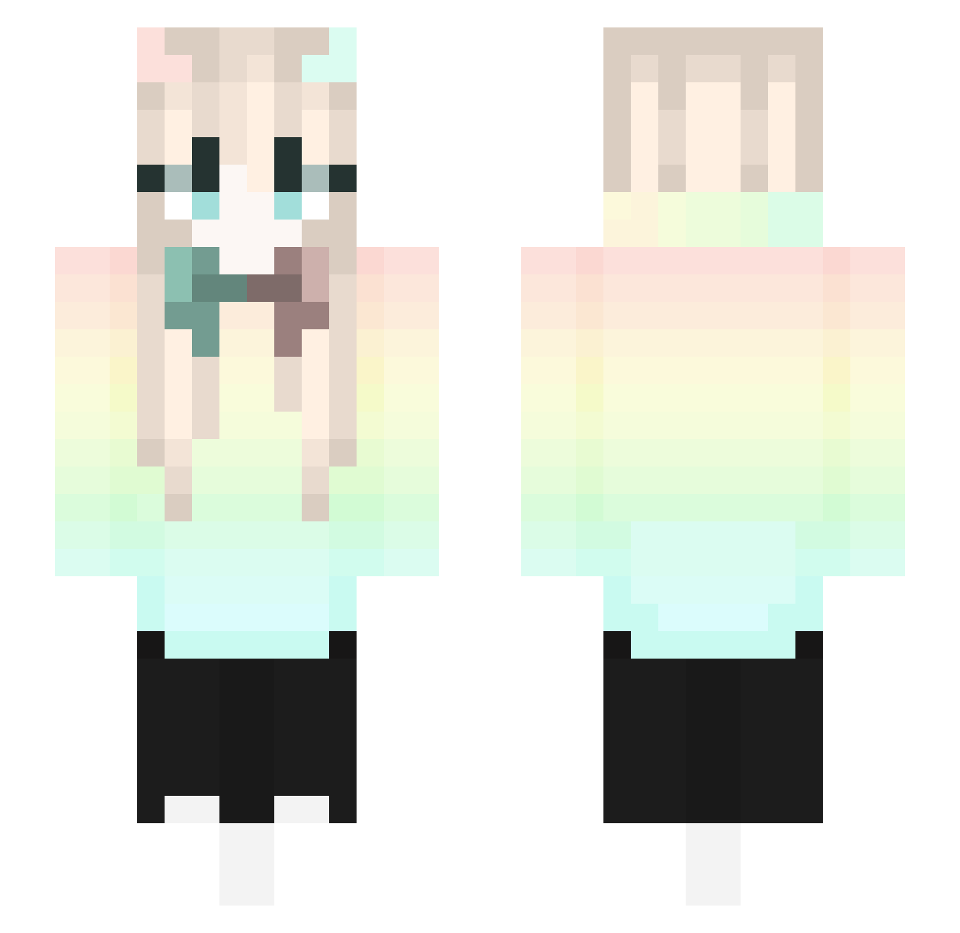 Szymon_3213 Minecraft skin, front and back view