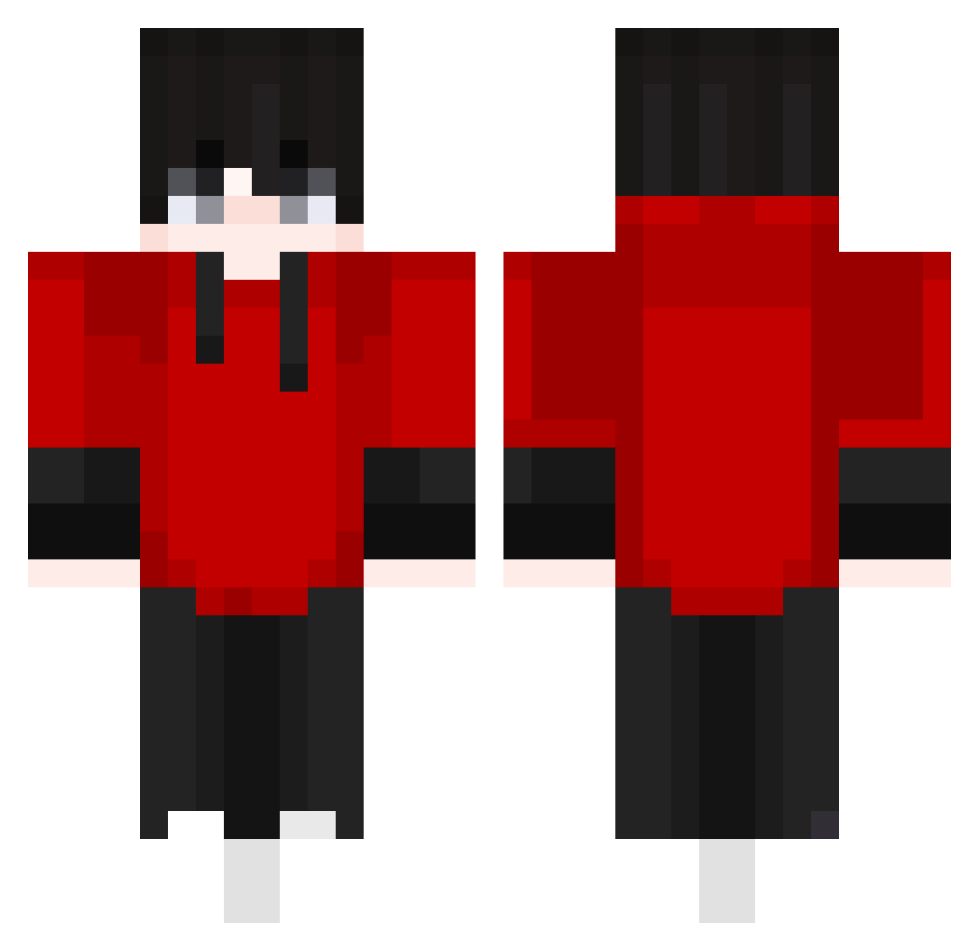 _Alexutzu_ Minecraft skin, front and back view