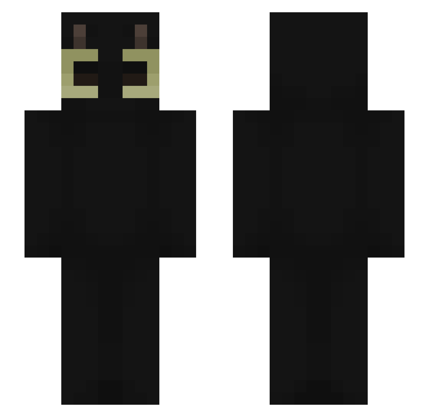 SopCat479 Minecraft skin, front and back view