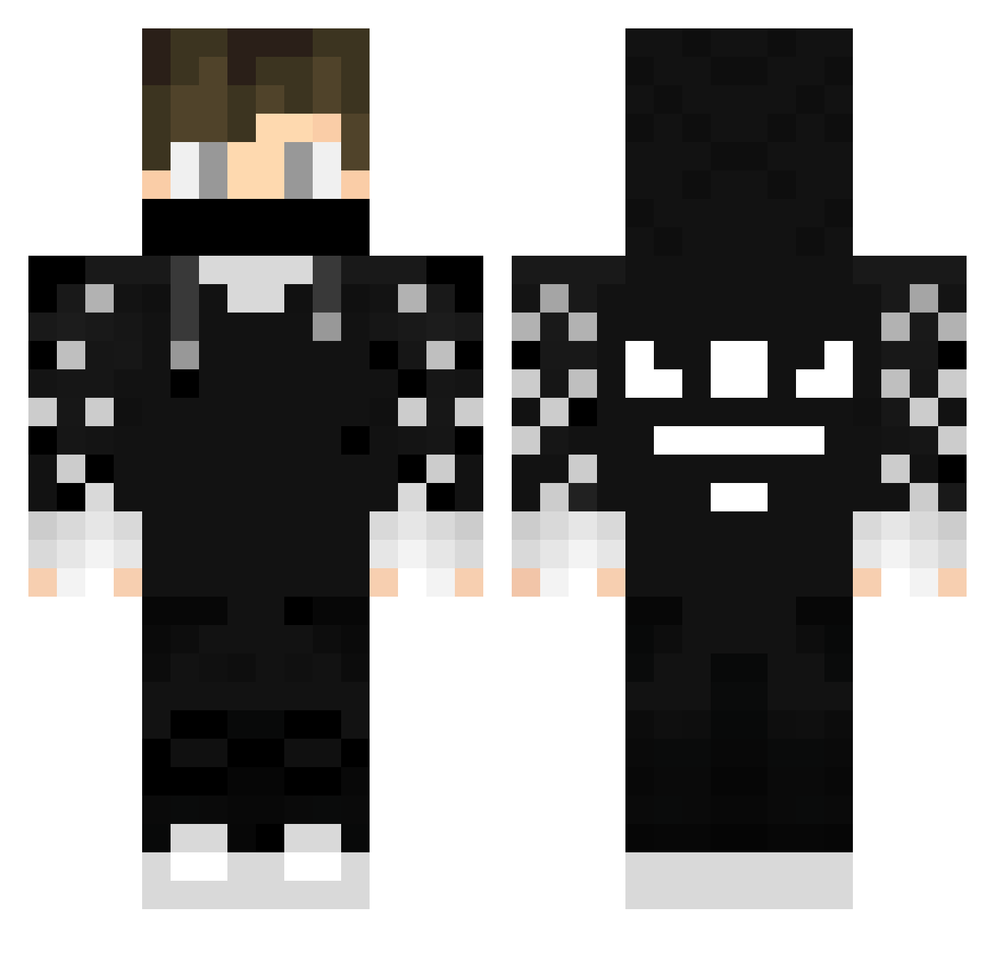 BeshoyWageh00 Minecraft skin, front and back view