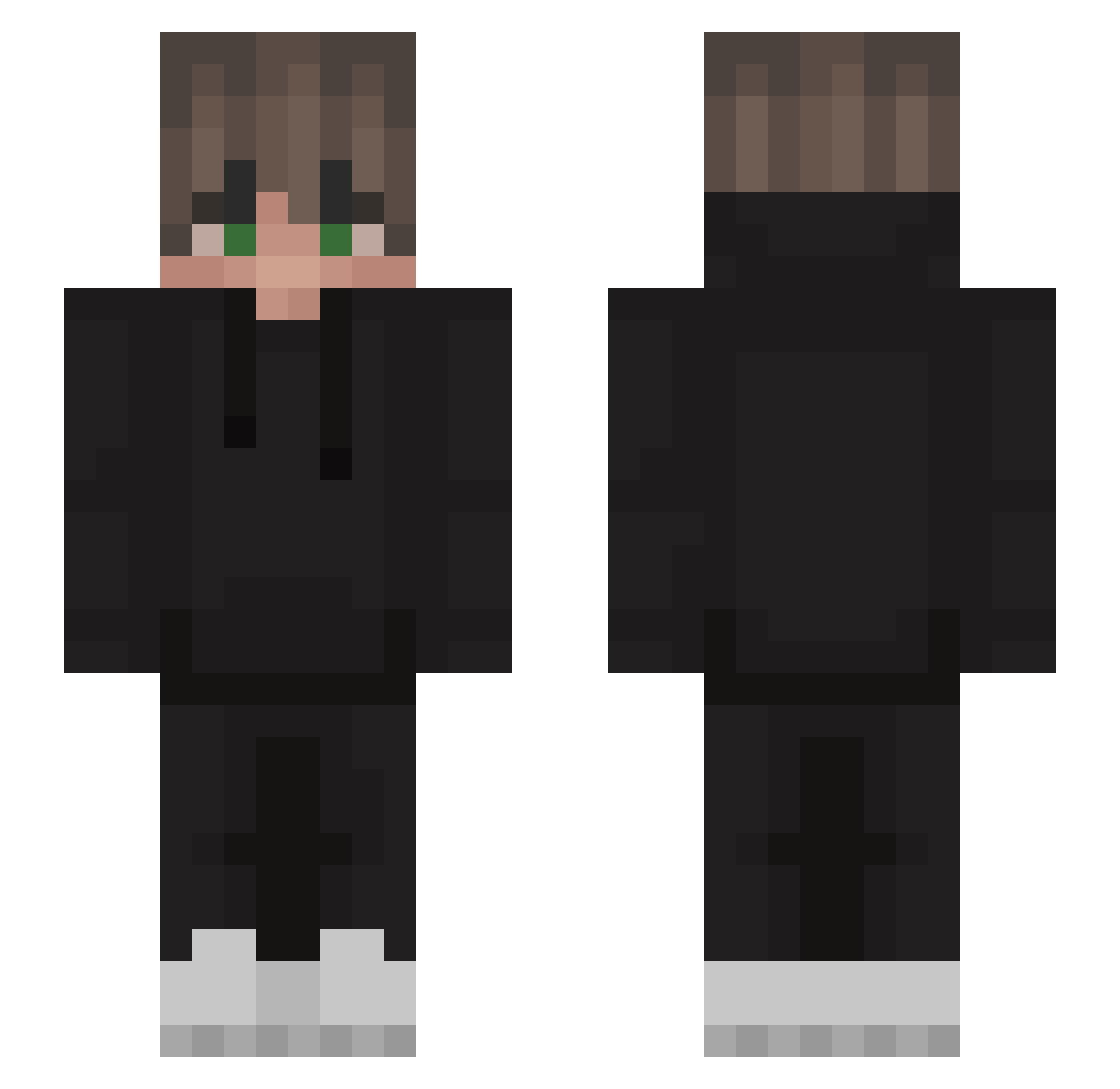 Szymon_0_ Minecraft skin, front and back view