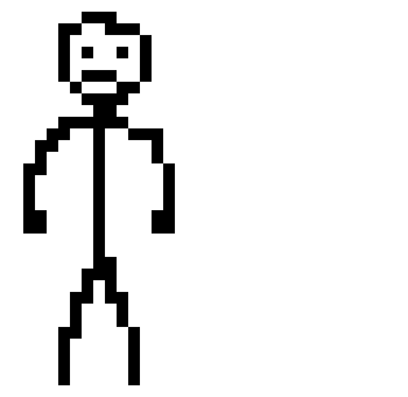xAlfo Minecraft skin, front and back view