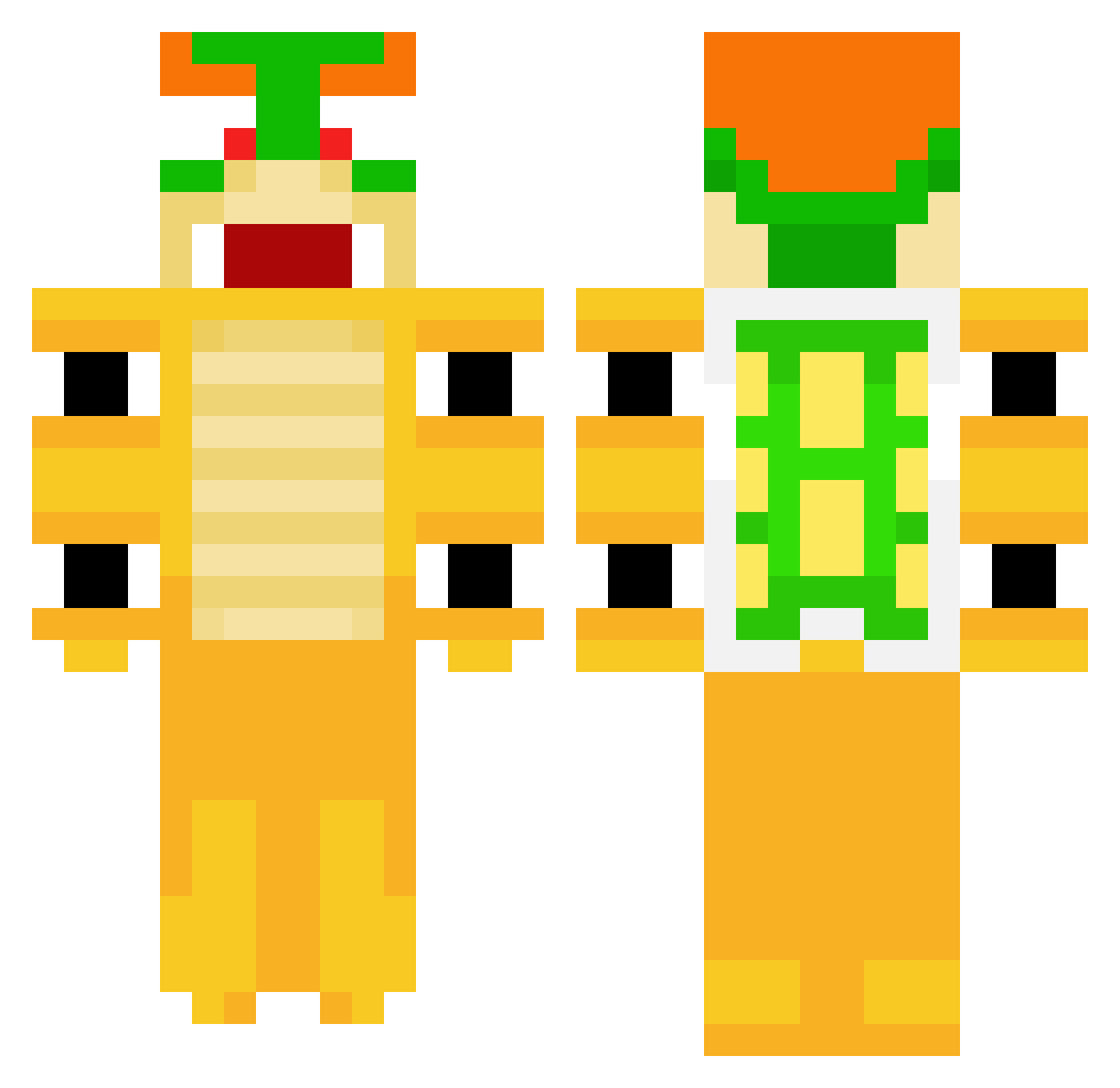 nowkie1337 Minecraft skin, front and back view