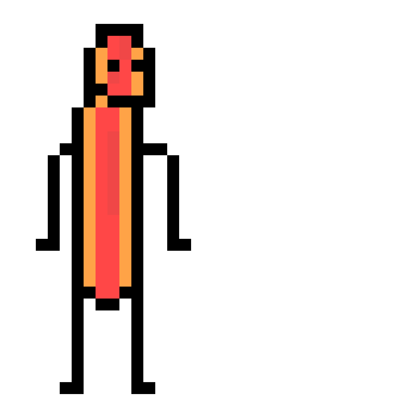 maastt Minecraft skin, front and back view