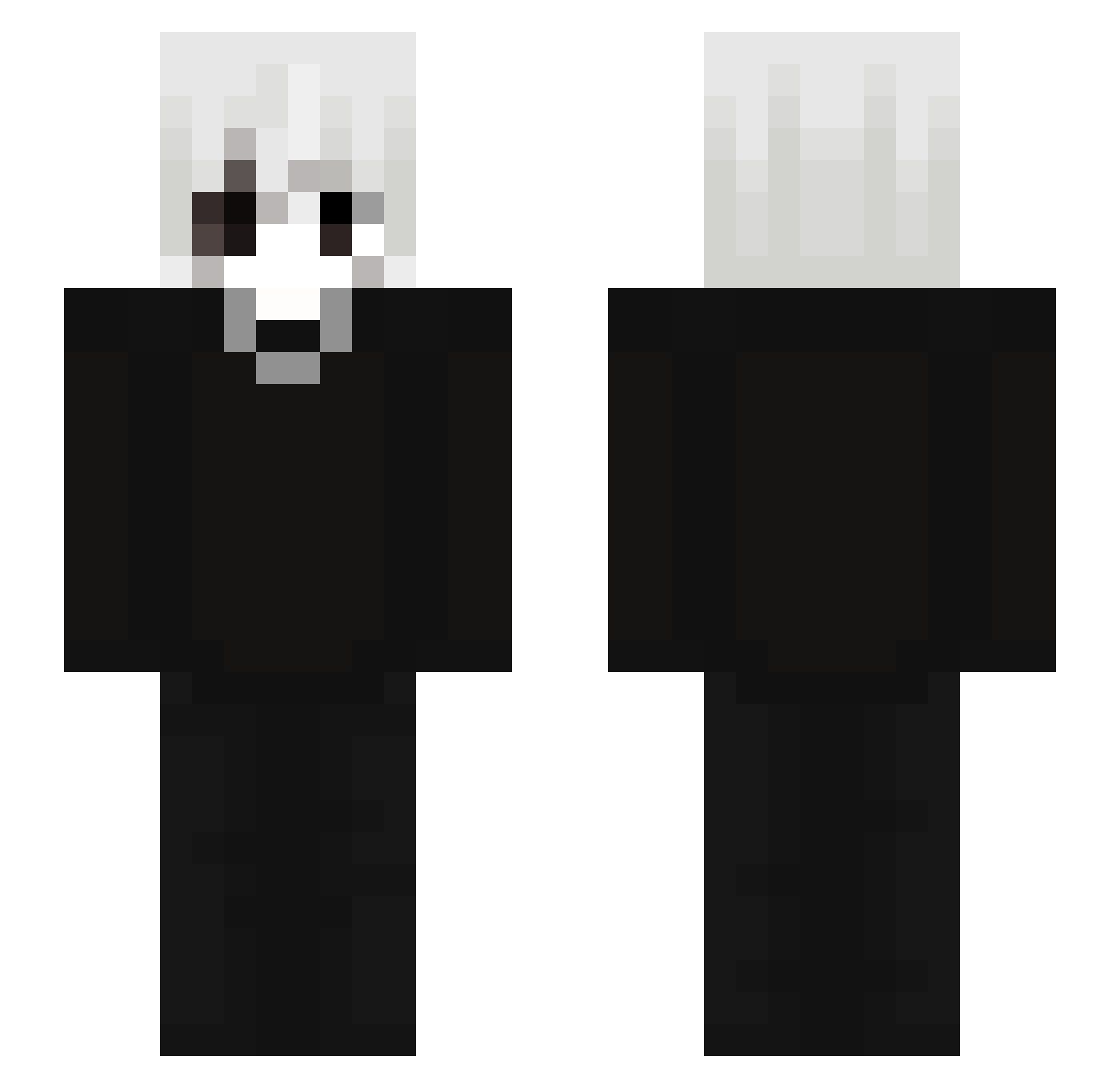 _Temha Minecraft skin, front and back view