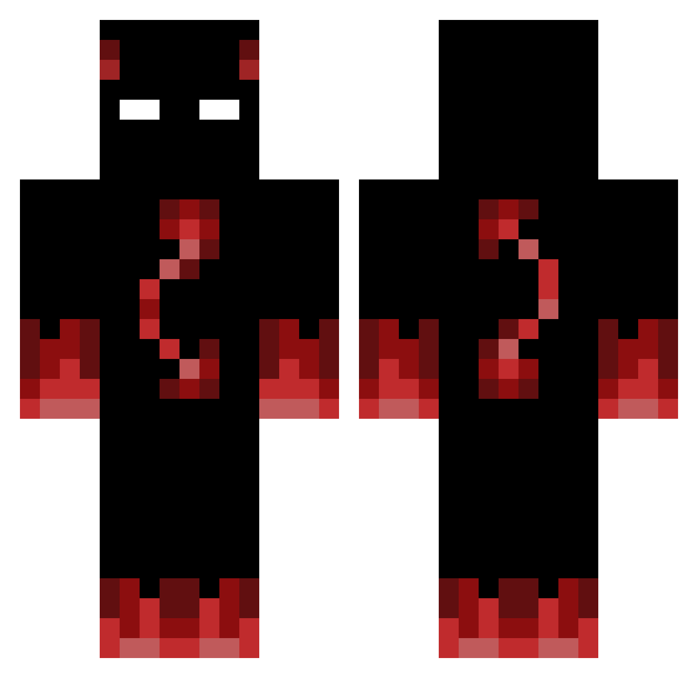 elkana2310 Minecraft skin, front and back view