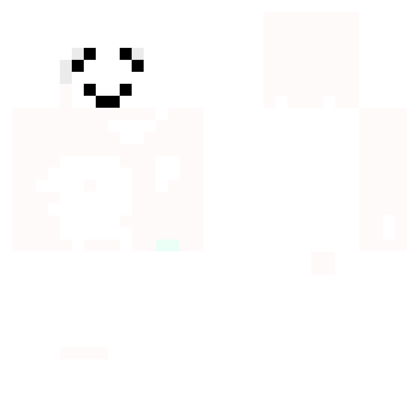 pomepome0128 Minecraft skin, front and back view