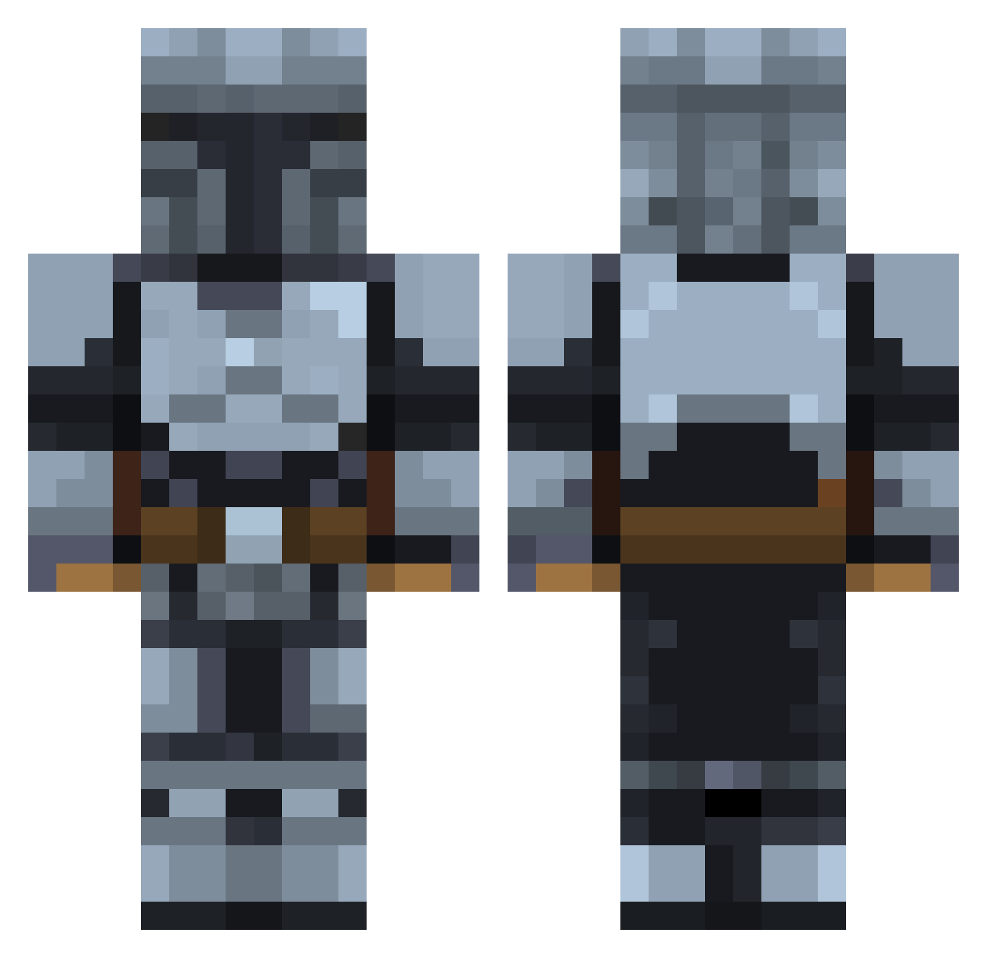 Corey_2015 Minecraft skin, front and back view