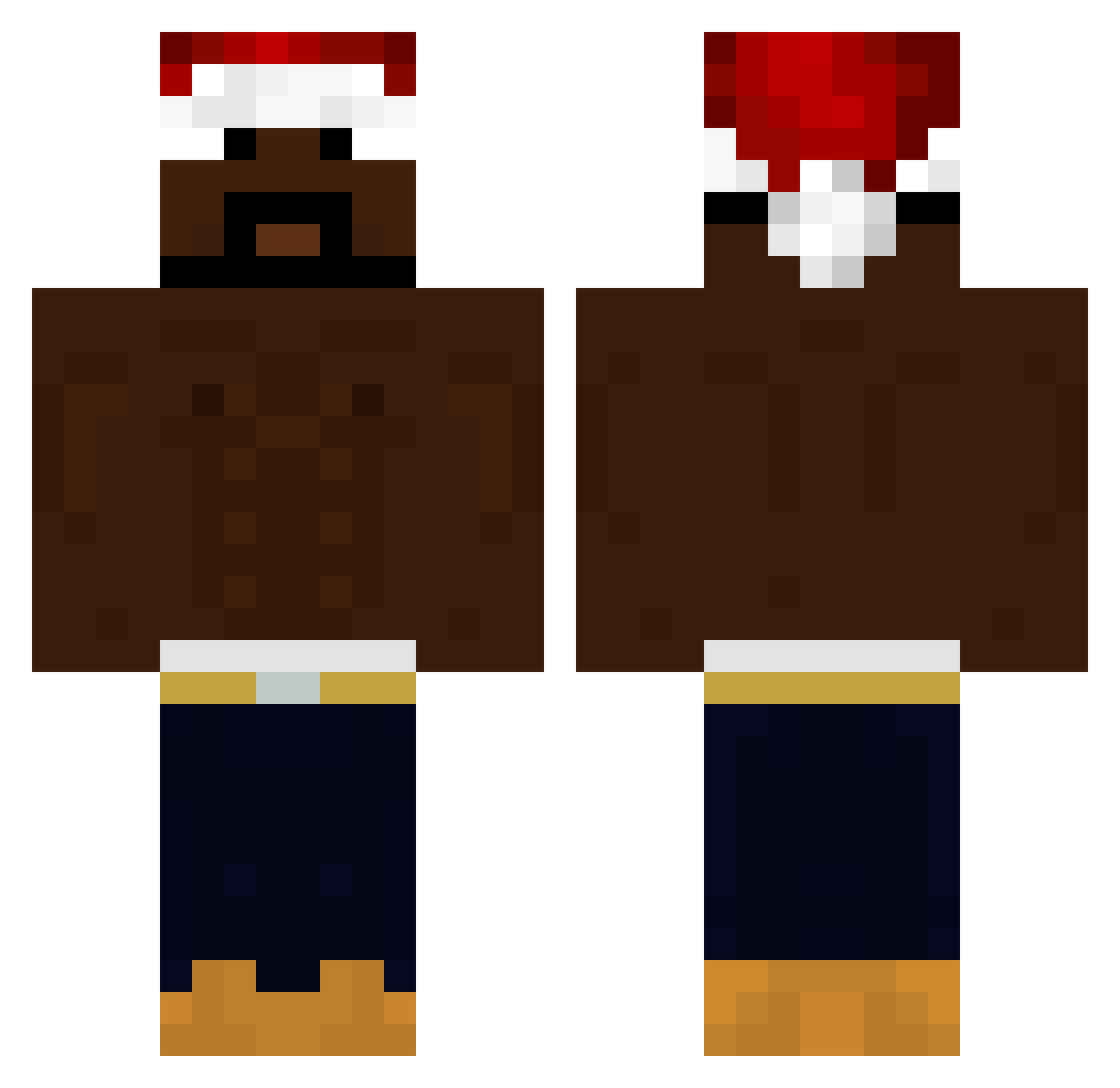 tonitoni222 Minecraft skin, front and back view
