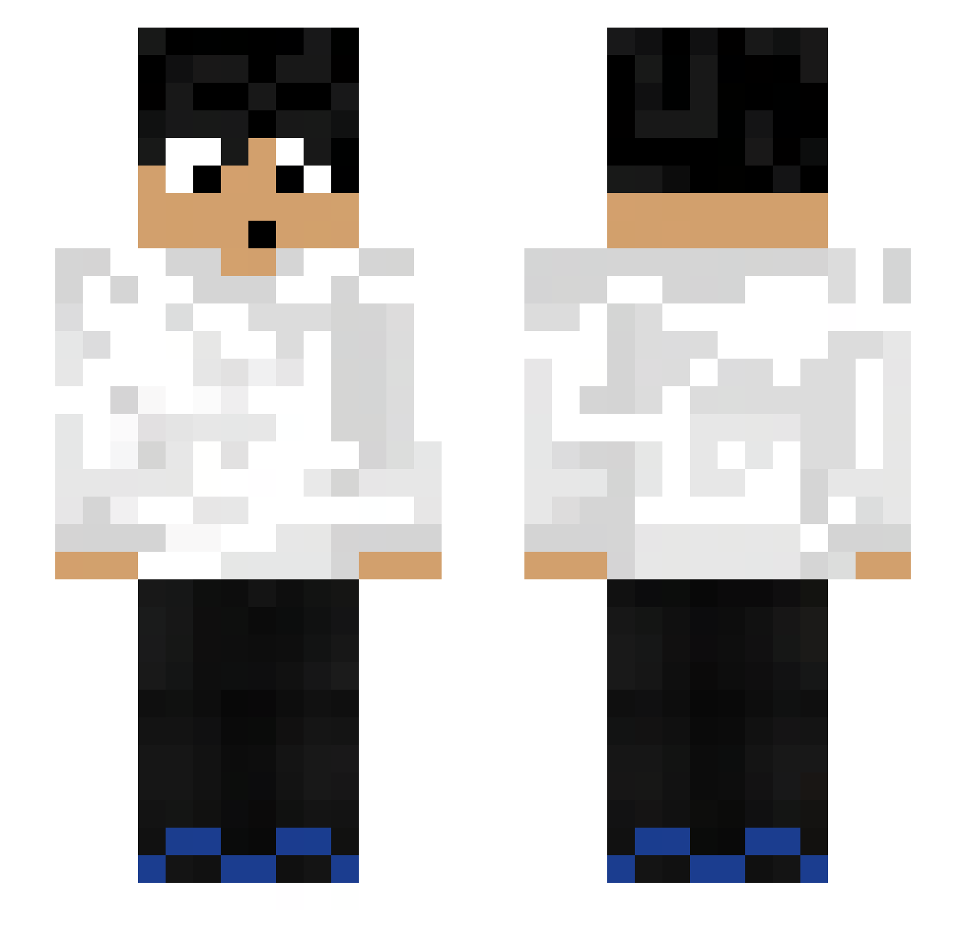 rodrigueszxx Minecraft skin, front and back view