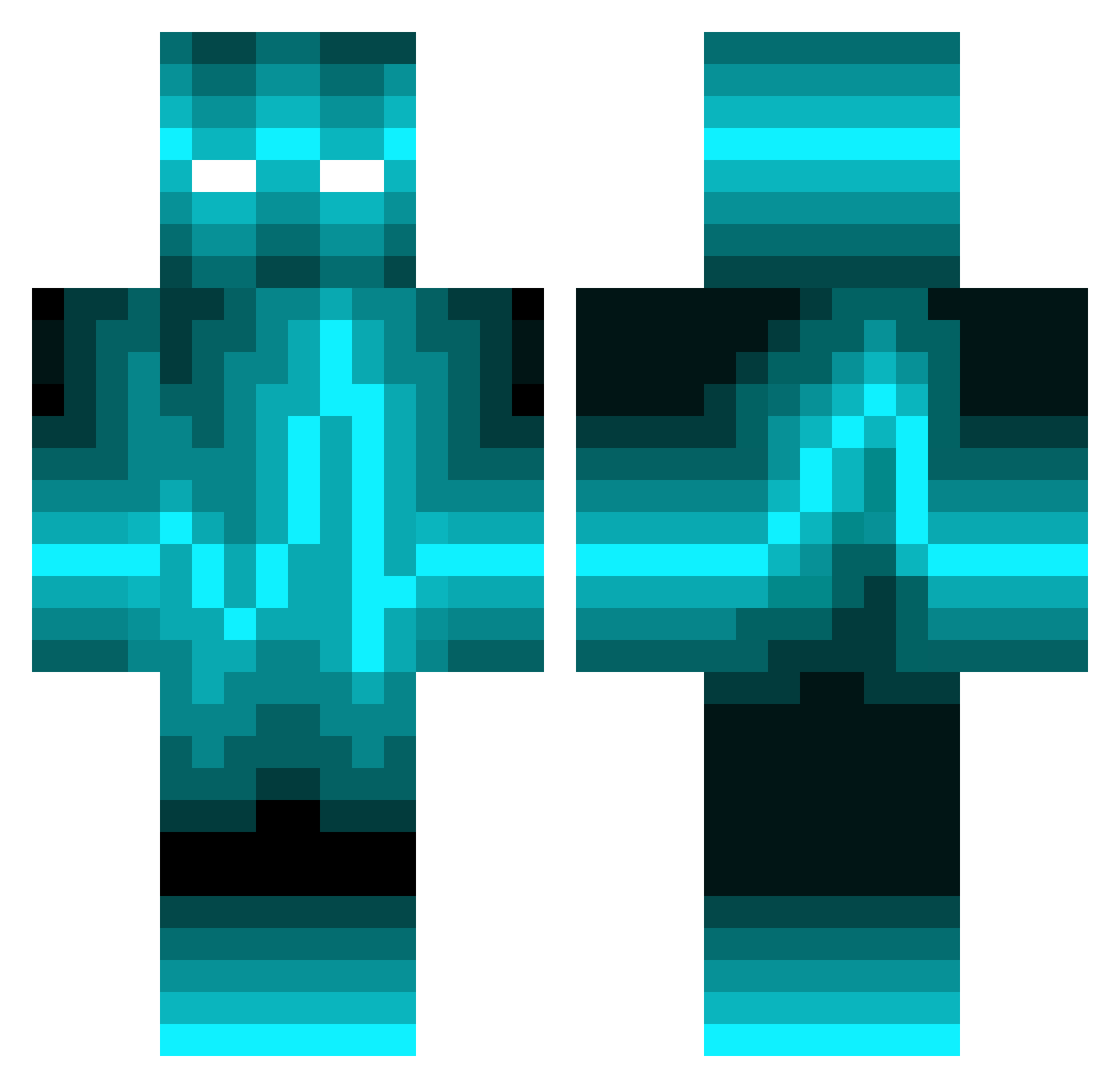 josh0729 Minecraft skin, front and back view