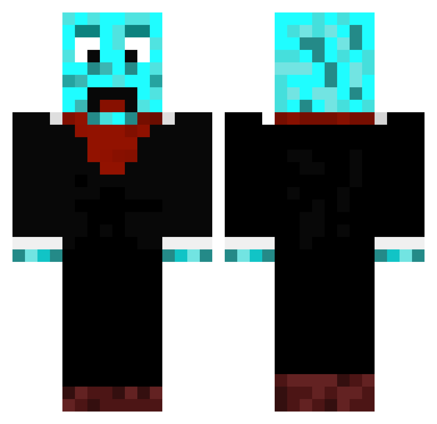 Chest3rZz - block head Minecraft skin