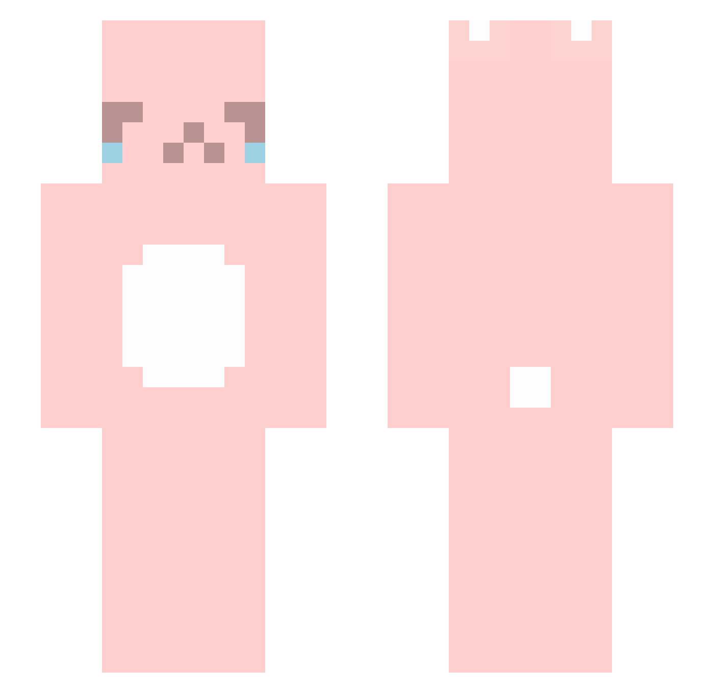 sofhiathefirst Minecraft skin, front and back view