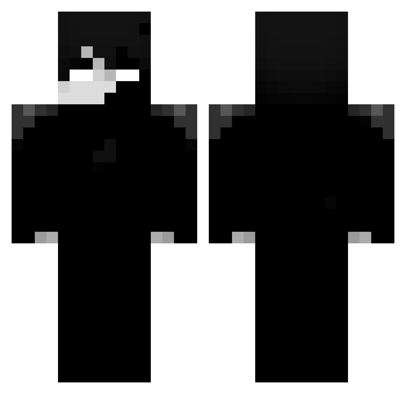 rosemoon3600083 Minecraft skin, front and back view