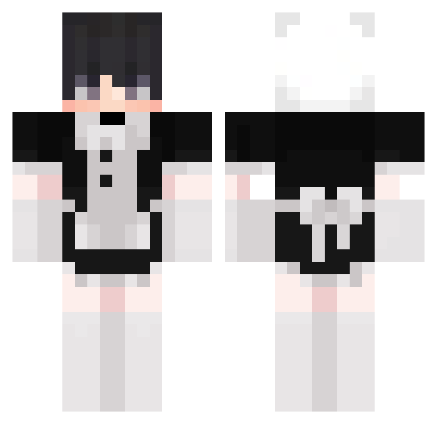 dodger___ Minecraft skin, front and back view