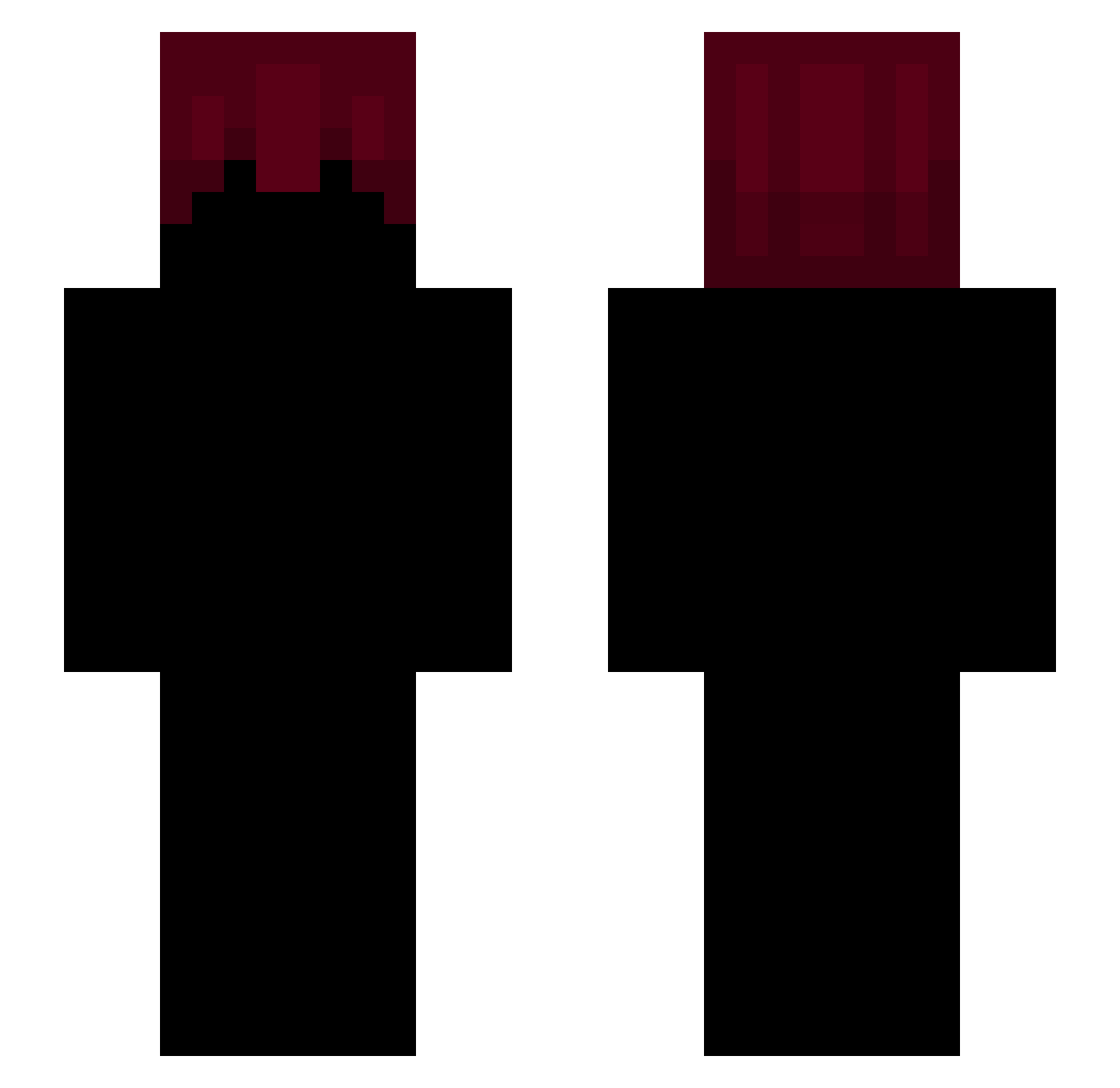 MrManeuverr Minecraft skin, front and back view