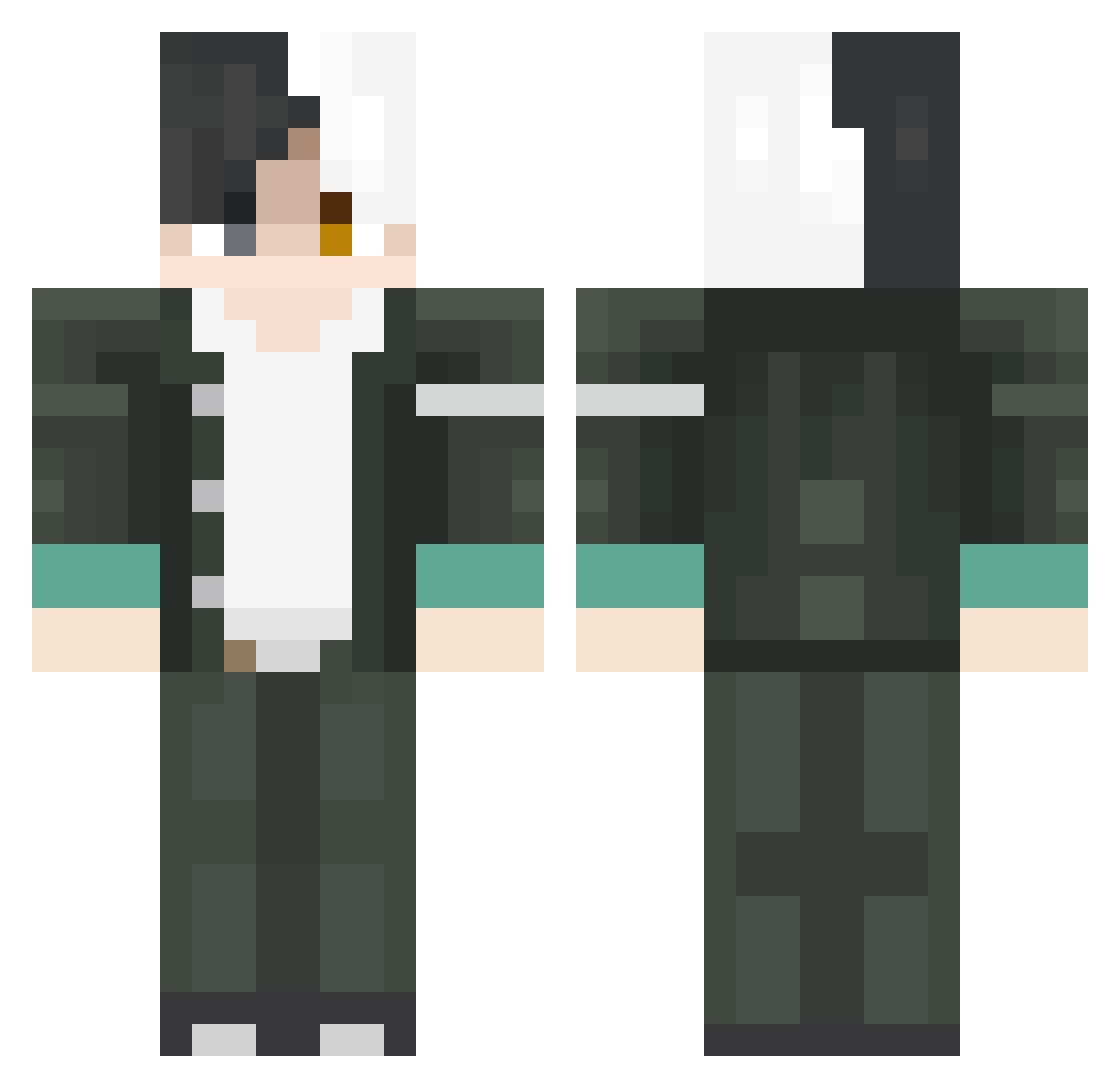 Ryduh_ Minecraft skin, front and back view