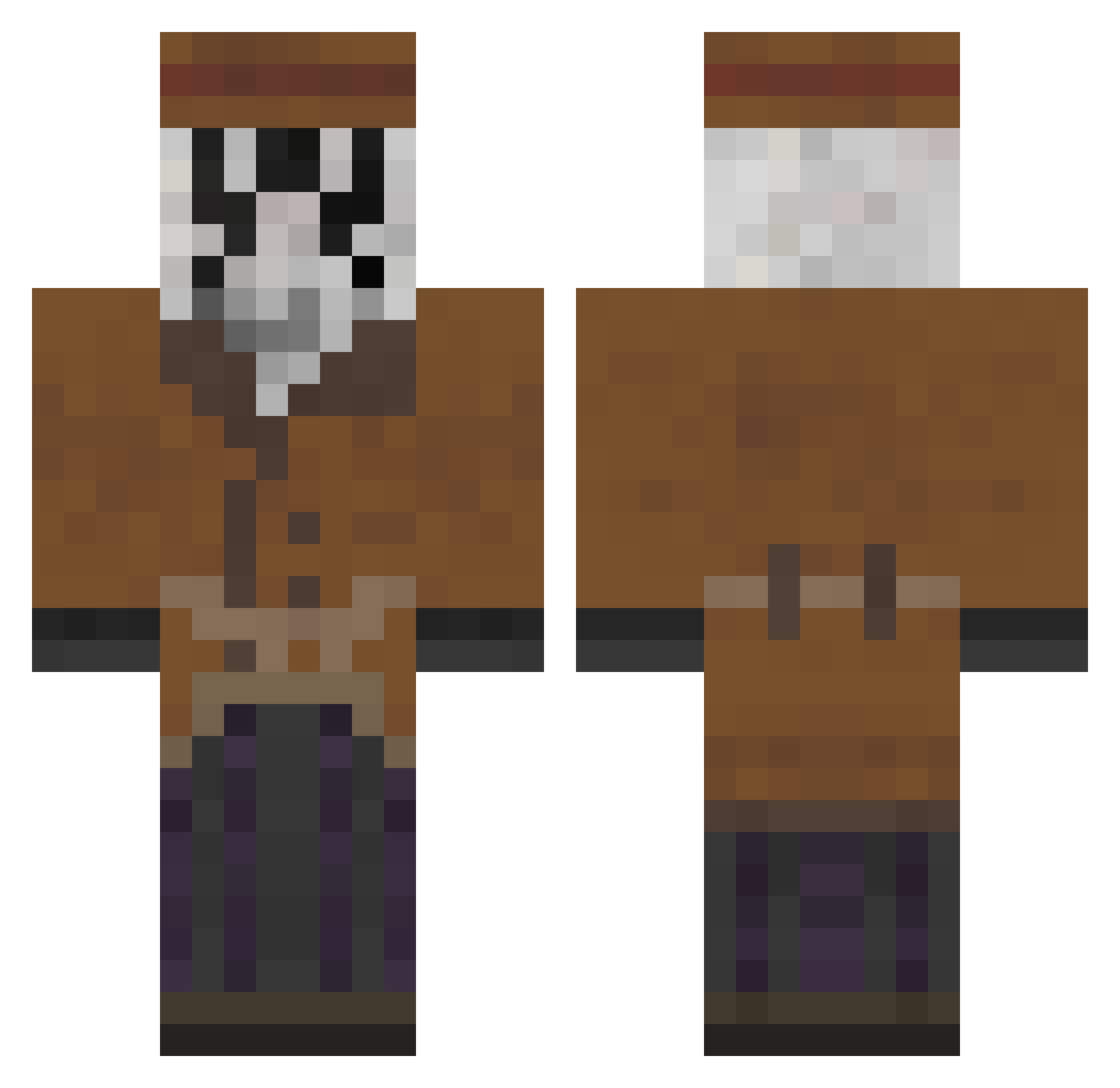 hhp33p - rorschach Minecraft skin