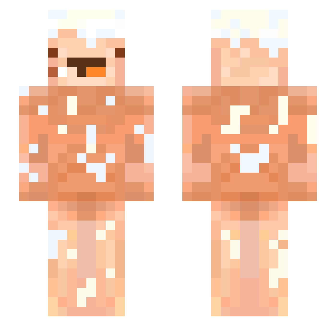 0tiz_11 Minecraft skin, front and back view