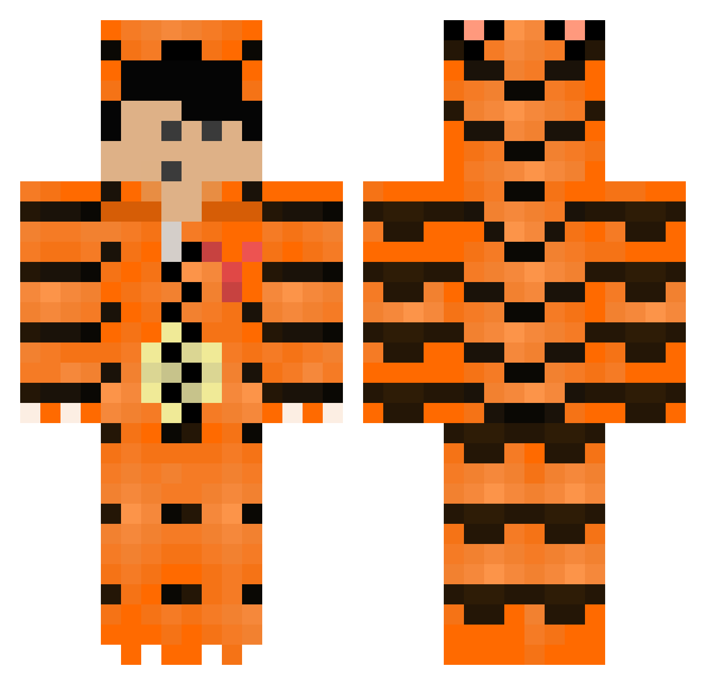 Eddy - tigger Minecraft skin