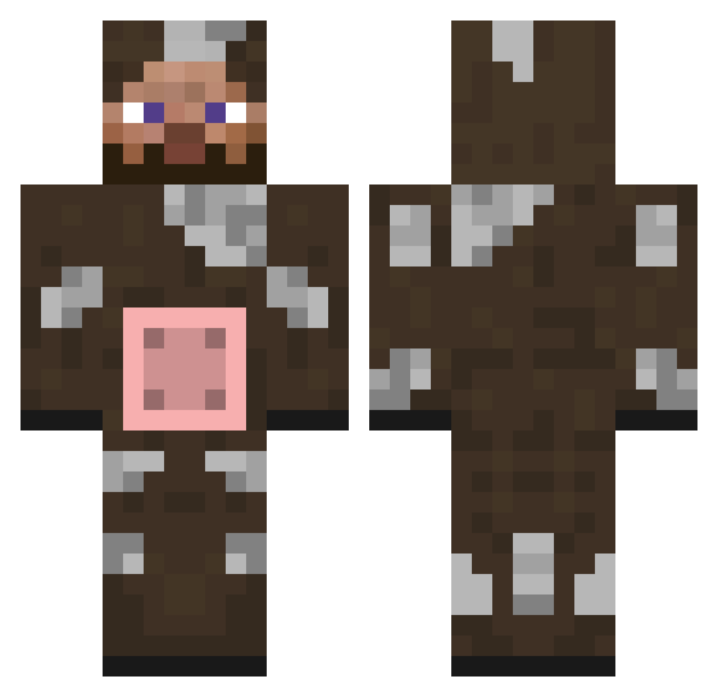 ExplodingBeluga - cow onesie Minecraft skin