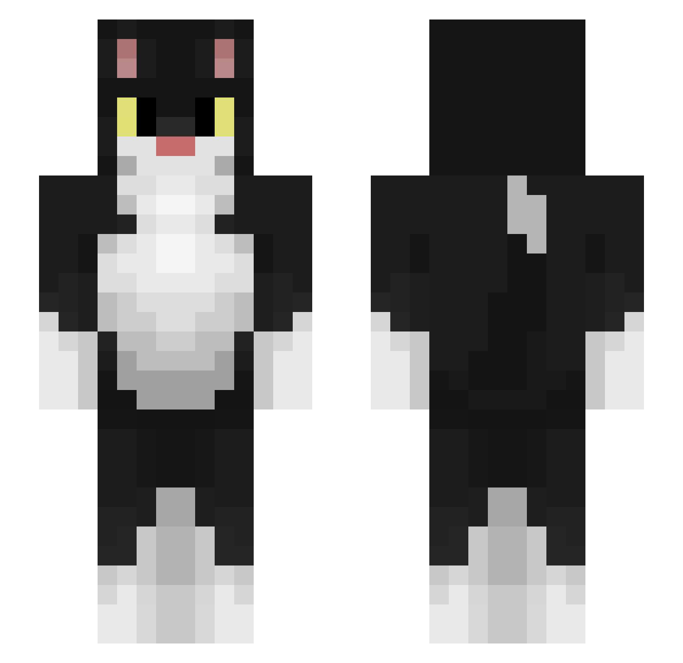 _Dogy2_ Minecraft skin, front and back view