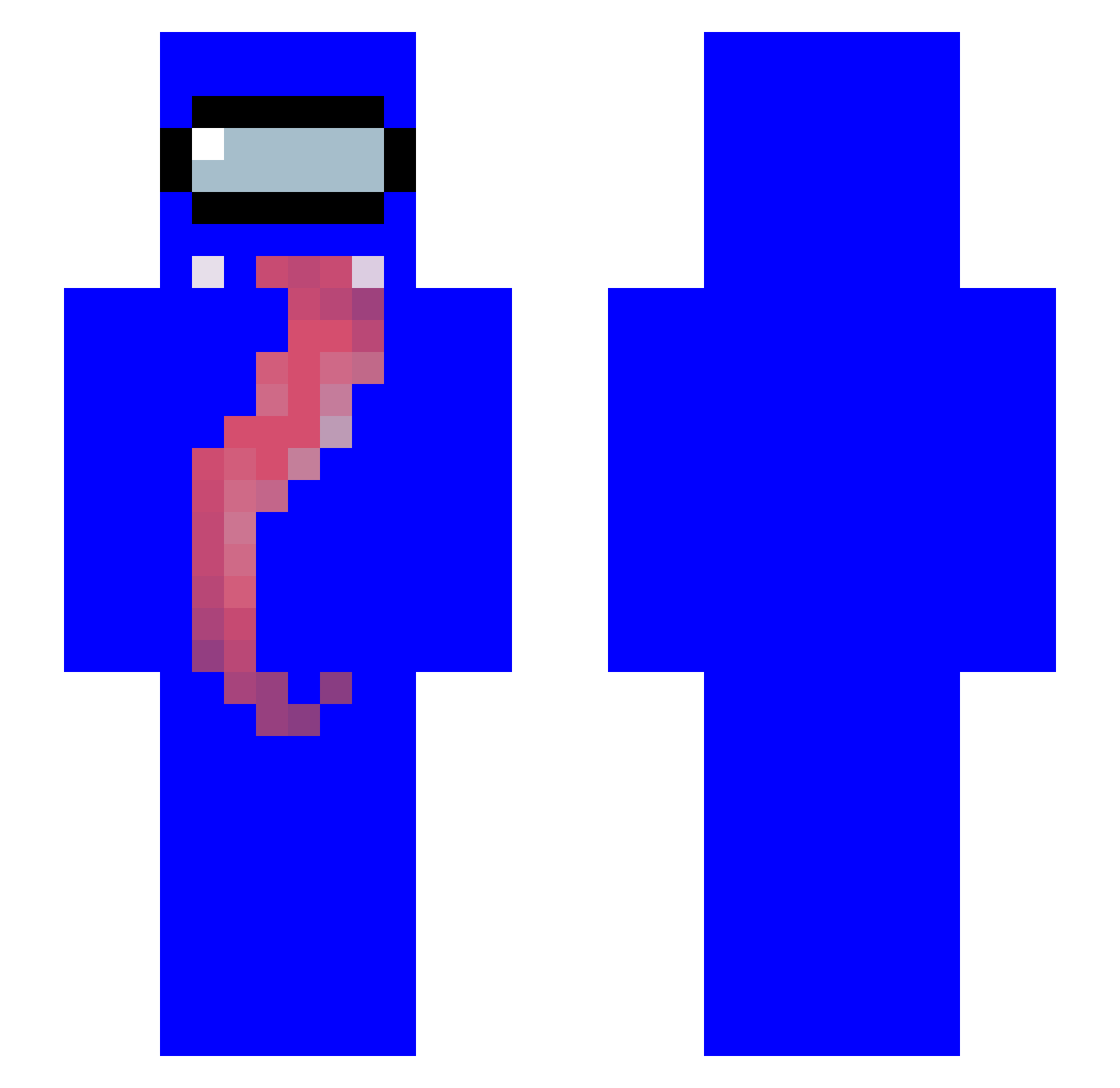 VasiliyStepanov Minecraft skin, front and back view