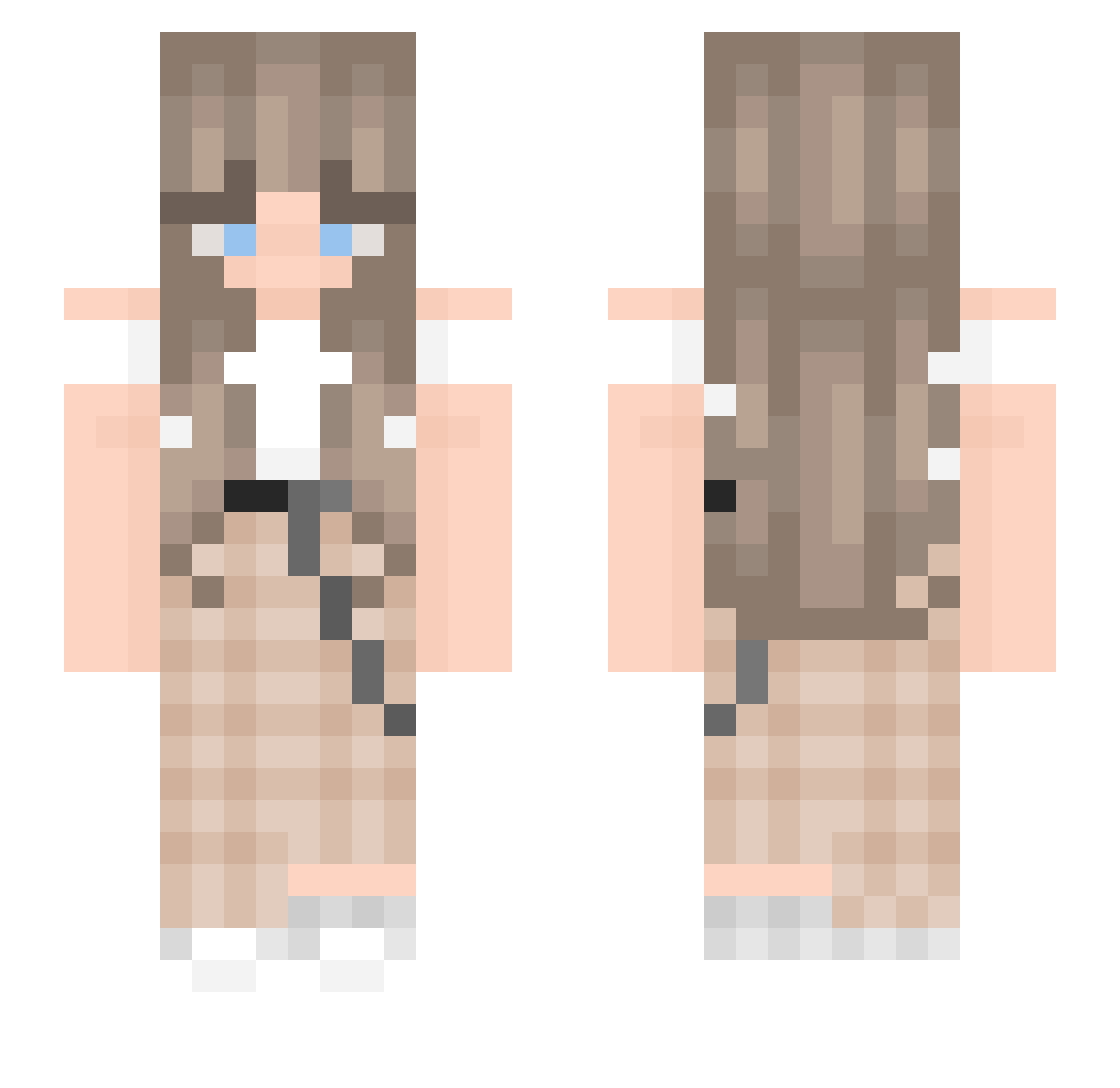 tatumm__ Minecraft skin, front and back view
