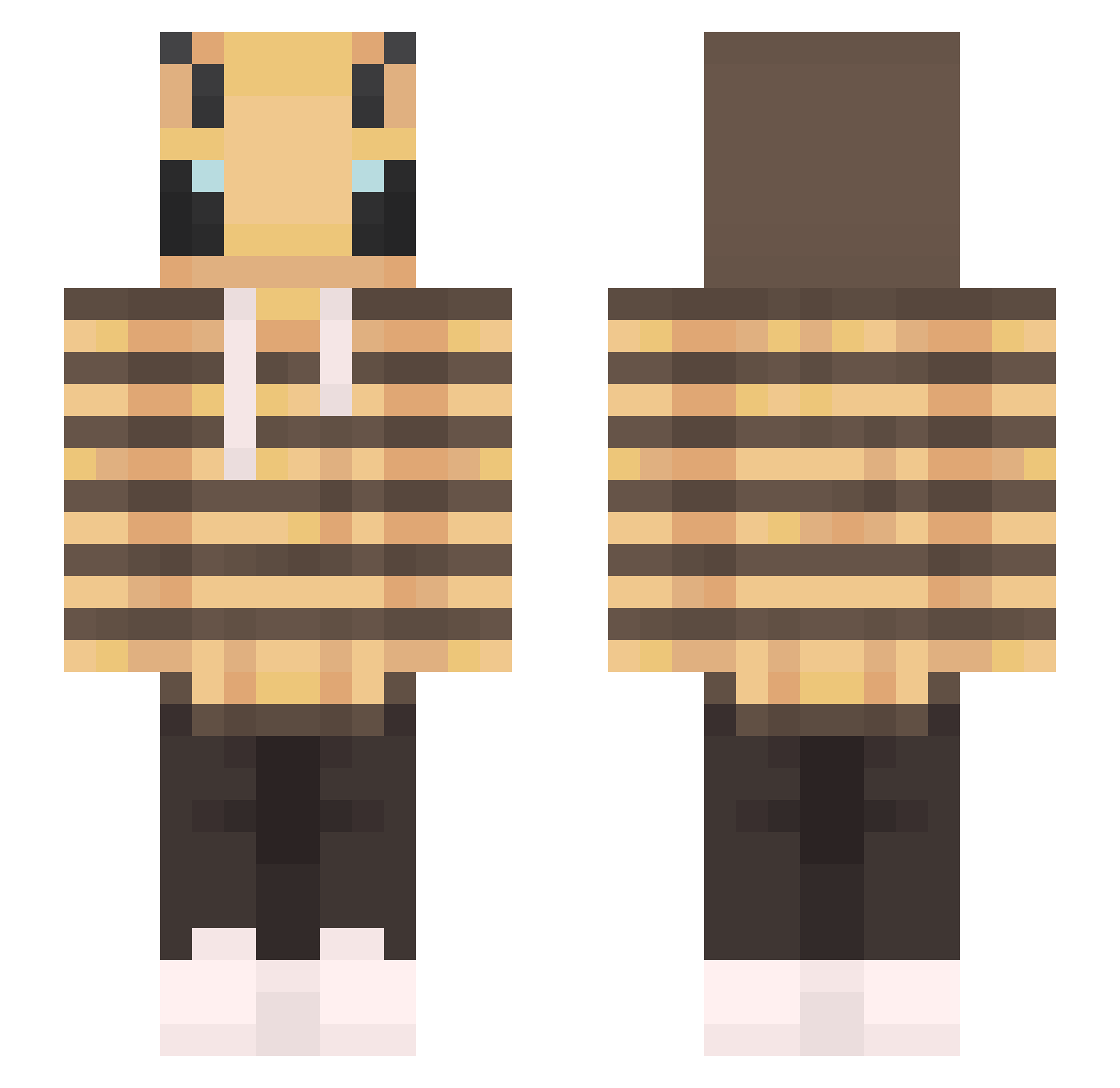 0nyxium_ Minecraft skin, front and back view