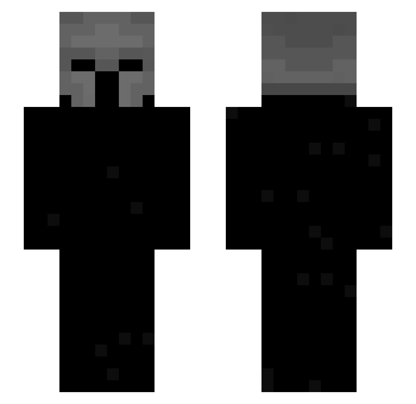 klosar67 Minecraft skin, front and back view
