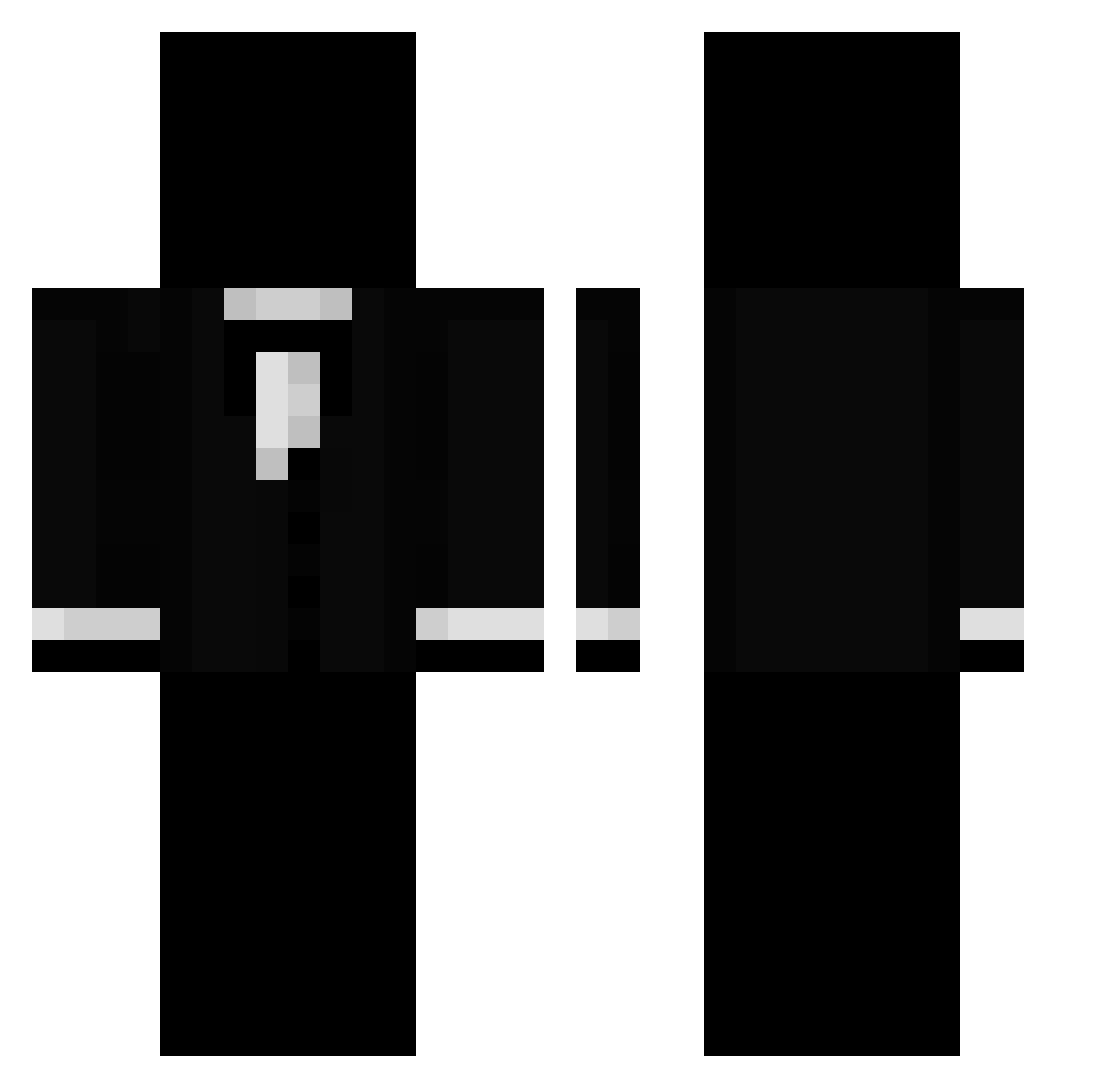 bart5764 Minecraft skin, front and back view