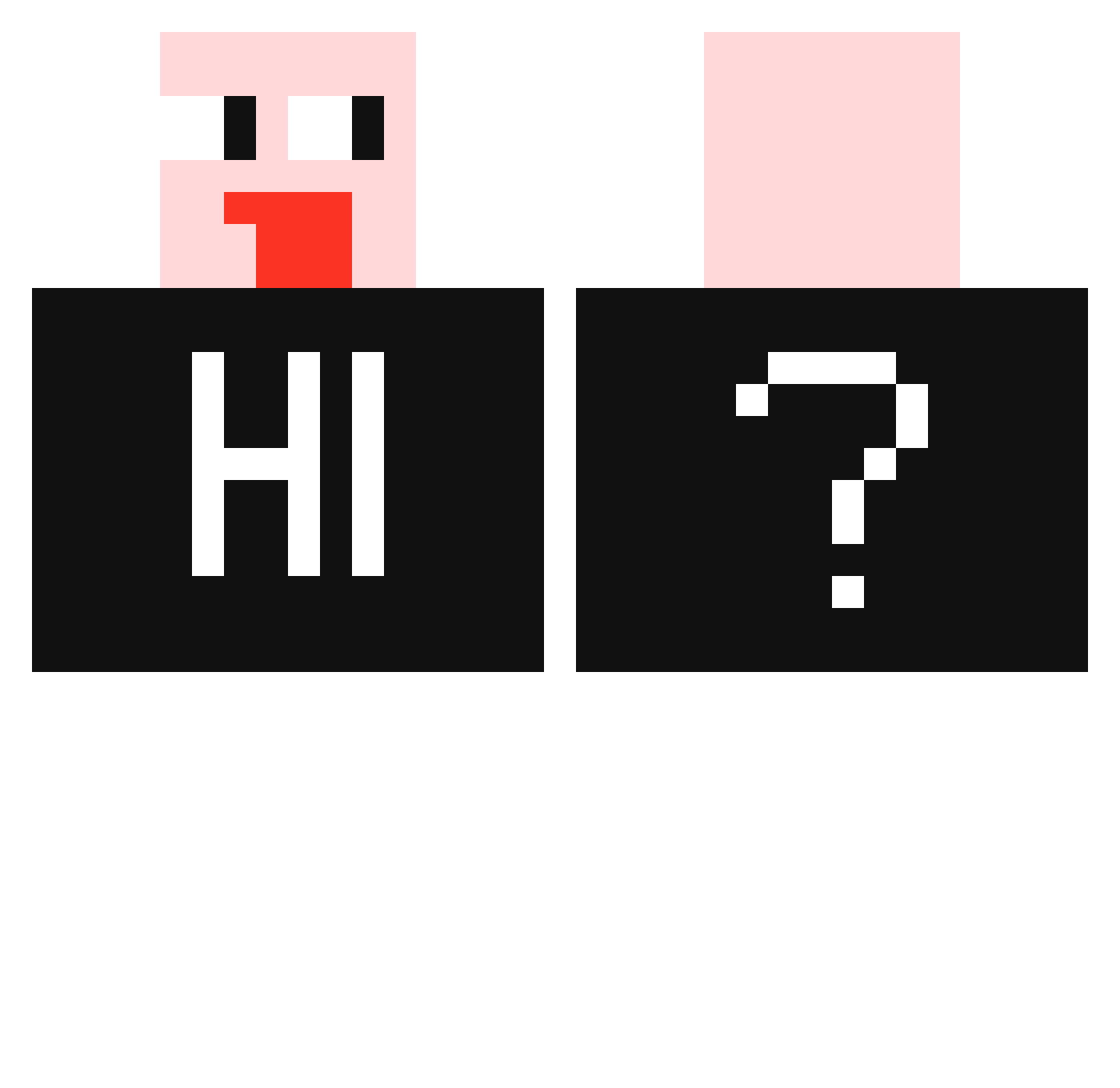 qwerty65432 Minecraft skin, front and back view
