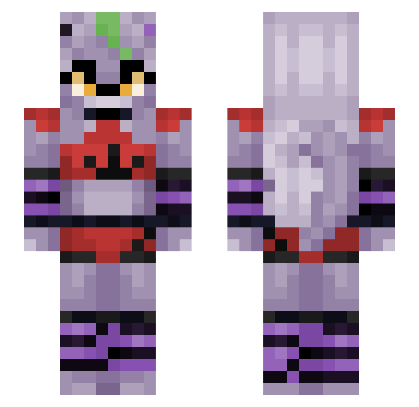 SadHarambe420 - roxanne wolf Minecraft skin