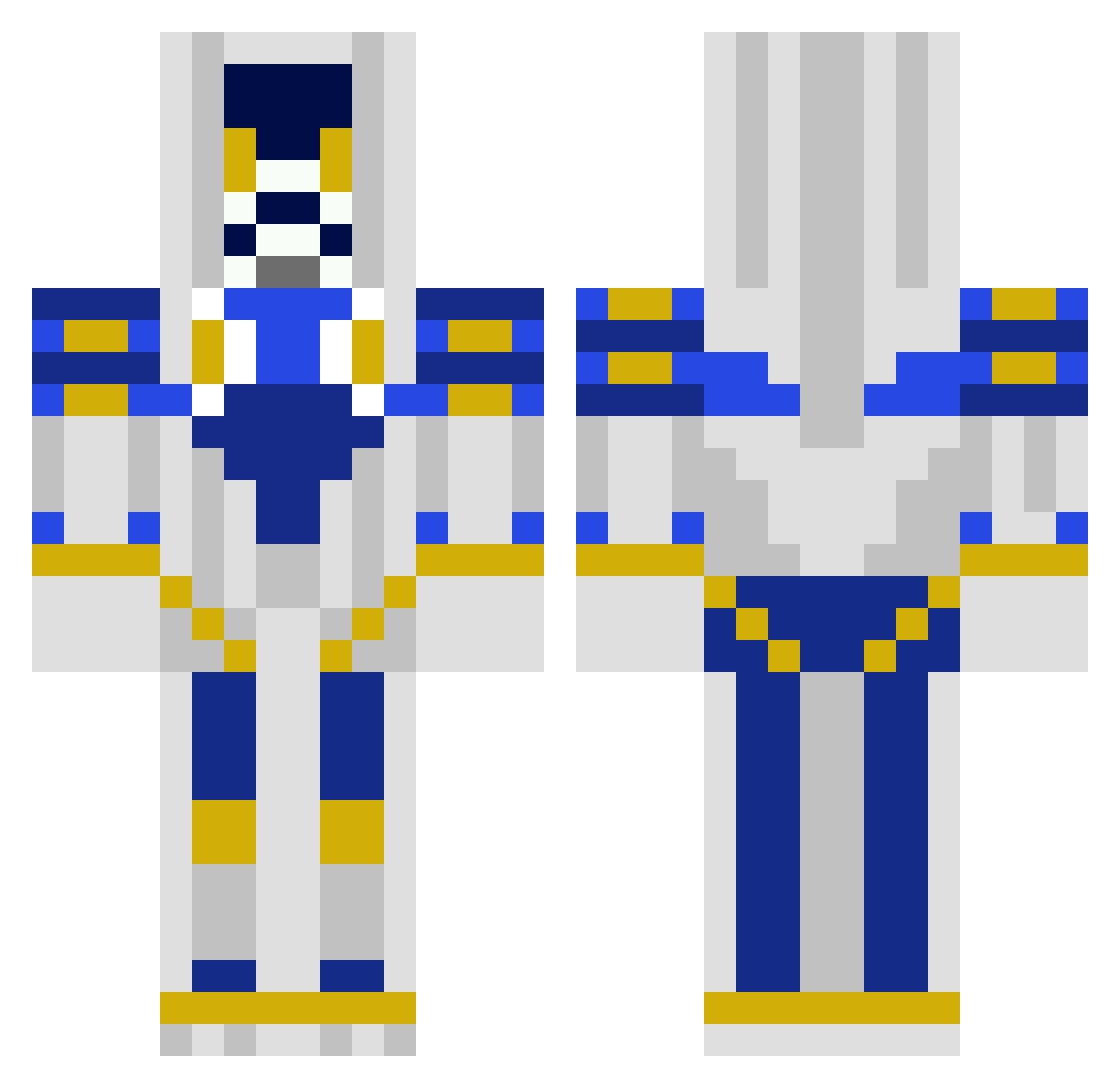 oMEGA_riBAsKA Minecraft skin, front and back view