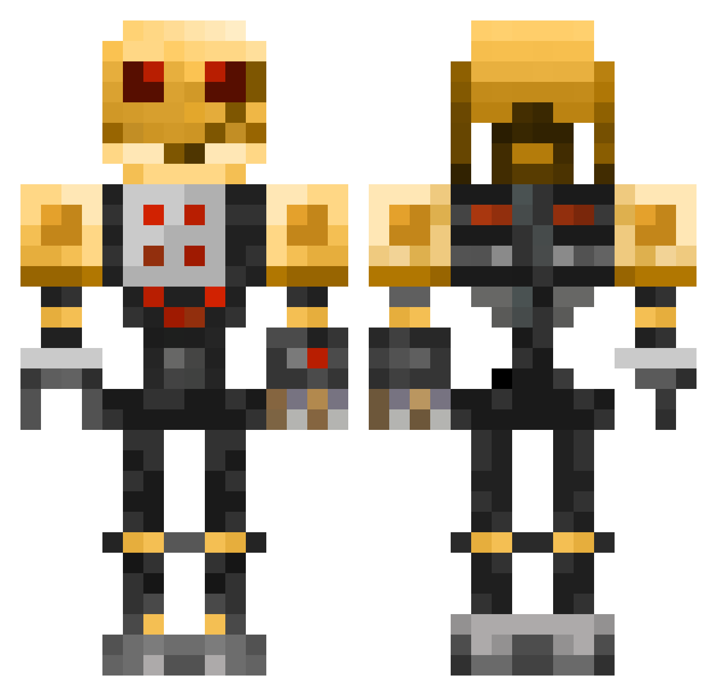 SyNThw8Ve Minecraft skin, front and back view