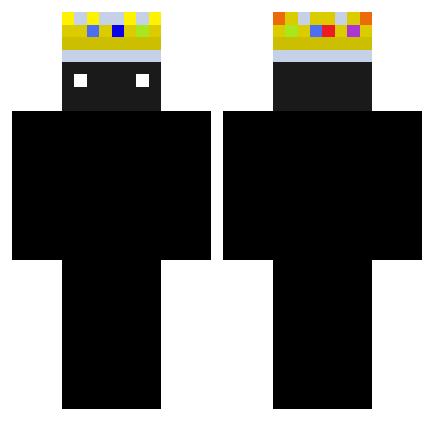 yifan_1023 Minecraft skin, front and back view