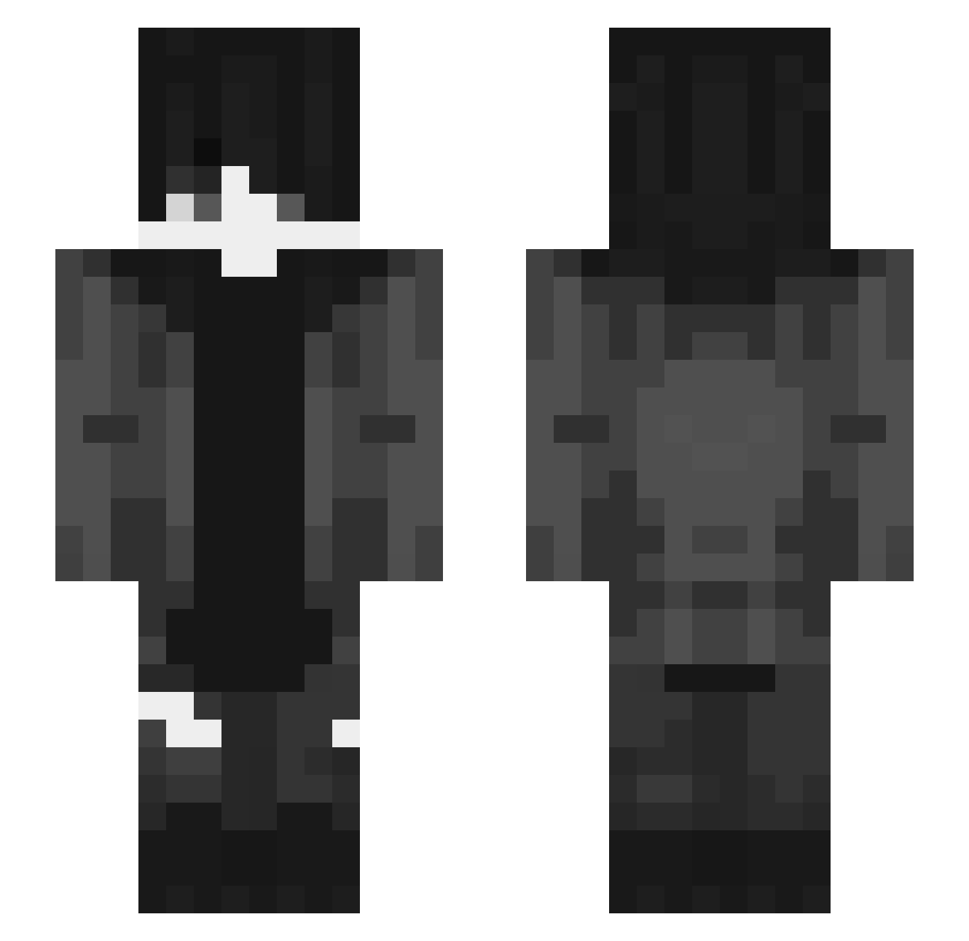 uAlparslan Minecraft skin, front and back view