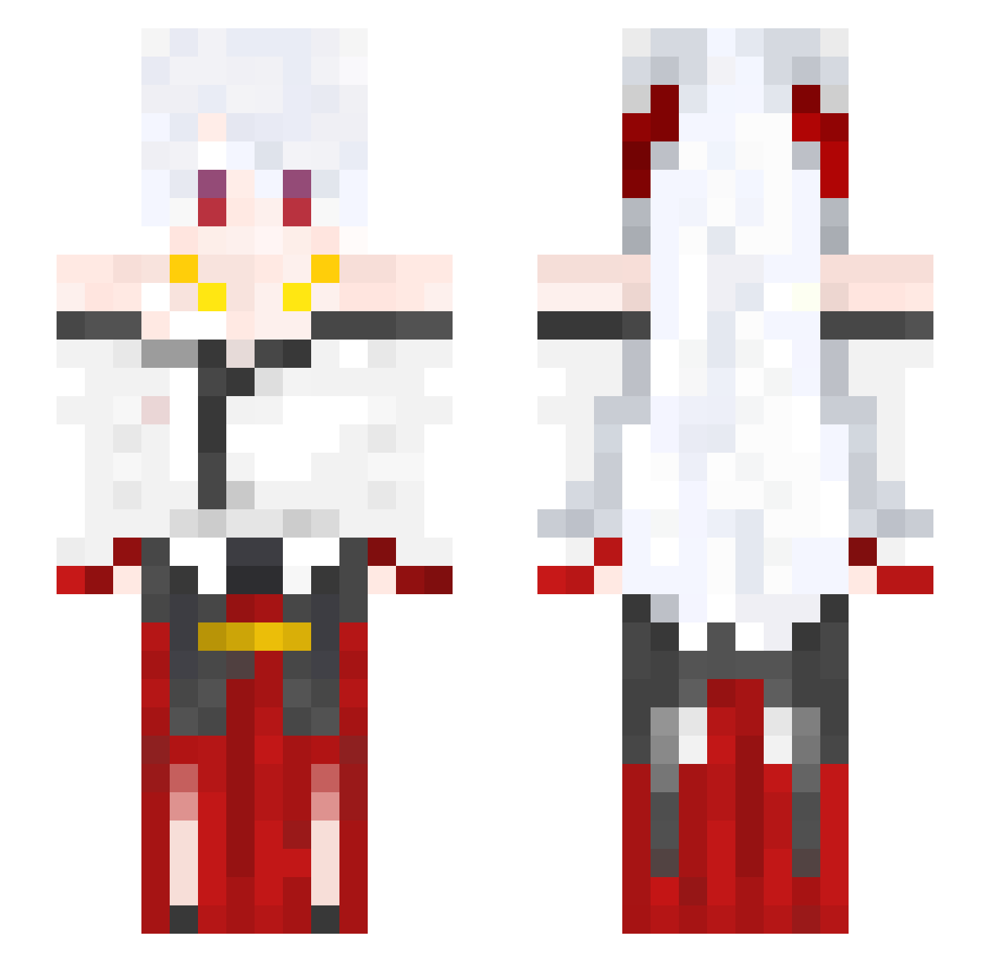 Volibear_HereGom Minecraft skin, front and back view
